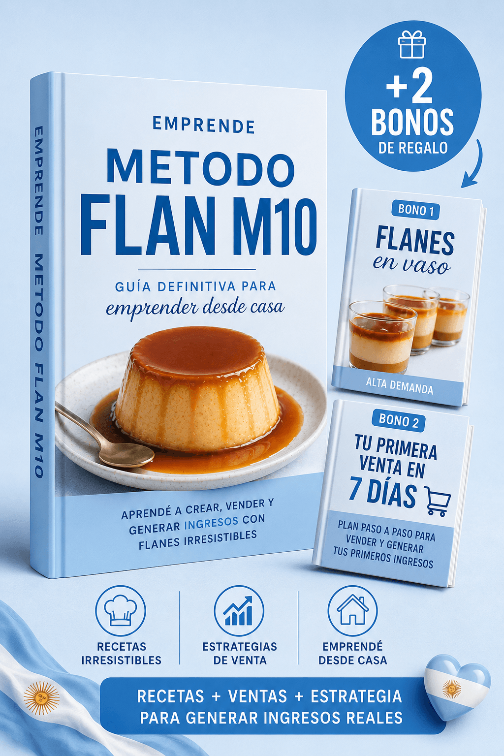 Metodo Flan M10™ | Cómo generar ingresos desde casa.